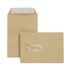 C5 Manila Window Envelopes