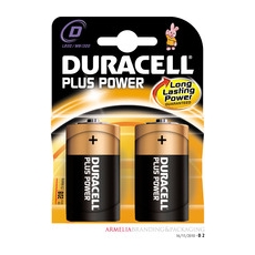 Duracell Plus MN1300 (D) Batteries