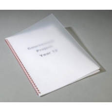 A4 Frosted Binding Transparencies 450micron