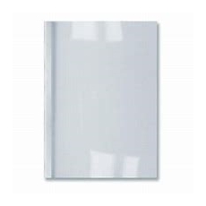 Thermal Binding Covers Clear /White A4 1.5mm