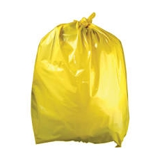 18x28x39" Waste Bags YELLOW Medium Duty