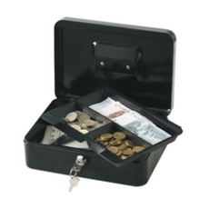 10" Cash Box, Black