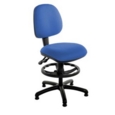 Windsor Medium Back Draughtsman Chair on glides