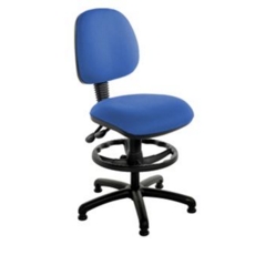 Windsor Medium Back Draughtsman Chair on glides