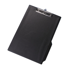 Single A4 PVC Clipboard Black