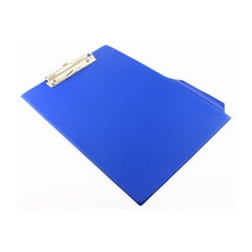 Single A4 PVC Clipboard Blue