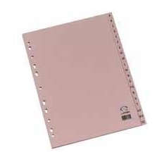 A-Z Card Dividers A4