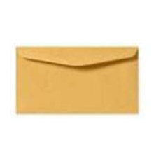 3  x 6 Manilla Plain gummed Envelope