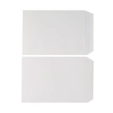 C5 White 90gsm Plain S/S SHORT FLAP Env