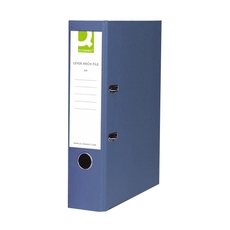 PVC Lever Arch File A4 Blue SPLIT PACK