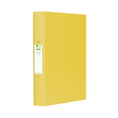 A4 2-ring Binder, Yellow SPLIT PACK