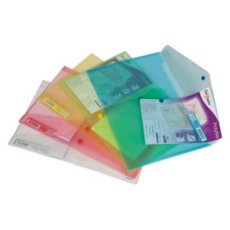 Snopake Polyfiles Foolscap, Assorted