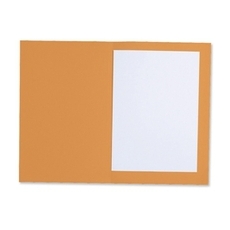 L/Wght Square Cut Folders Orange