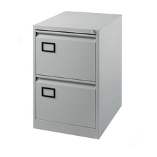 Filing Cabinet 2-drawer, Grey