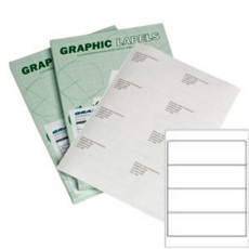 SL4 Graphic Laser Labels 192x62mm