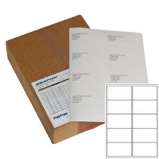 A10 Graphic Laser Labels BULK PACK 99.1x57mm Pk/500