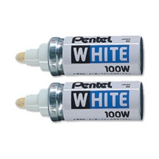 Pentel X100W Paint Markers White