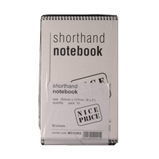 80lf Shorthand Pads