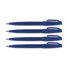 Pentel S520 Sign Pens Blue