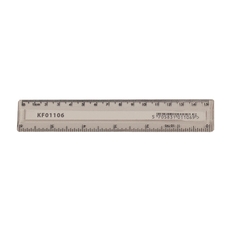 6" Clear Ruler