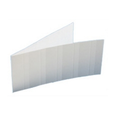 Contract Card File Inserts, White. Sheet of 51