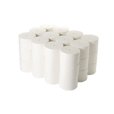 2Work Toilet Rolls Coreless Wht Pk36