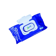 2Work Alcohol Hand Wipes Pk50