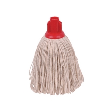 2Work 12oz Twine Rough Mop Red Pk10