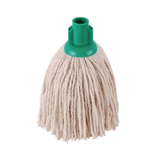 2Work 12oz PY Smooth Mop Green Pk10