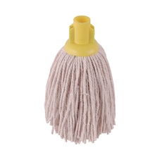 2Work 12oz PY Smooth Mop Yellow Pk10