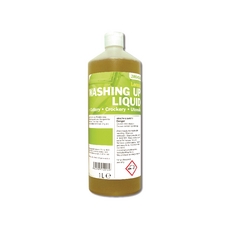 2Work Washing Up Liquid Lemon 1L