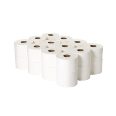 2Work Micro Twin Toilet Rolls Pk24