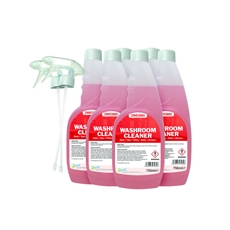 2Work Washroom Cleaner 750ml Pk6