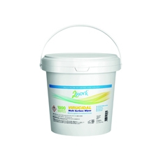 2Work Virucidal Surface Wipes Pk1000