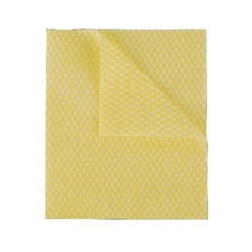 2Work Economy Cloths Yellow Pk50