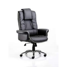 Chairman Executive Black Leather Chair