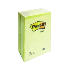 Post-It Lrg Frmt Ntes Yw 152x101 Pk6