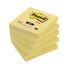 Post-It Notes Recyc 76x76 Ylw Pk12