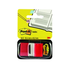 3M Postit Tape Flags Red 680-1 Pk600