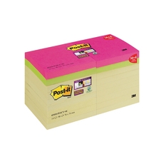 Post-It Super Sticky Notes Pk 18