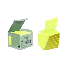 Post-it Yellow Z-Notes 76x76mm Pk6