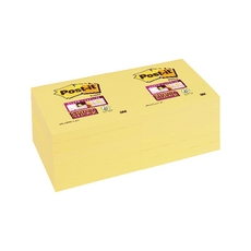 Postit 654 Super Sticky Canary Ylw 3x3"