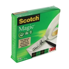 3M Scotch Magic Tape 12mmx66m Pk2