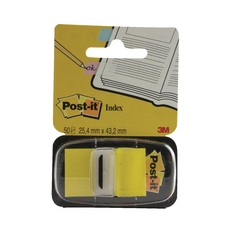 3M Post-It Index Yellow 25mm