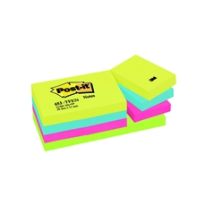 Post-It Notes Wrm Neon 51x38 Pk12