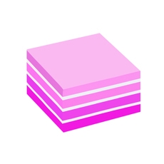 Post-it Cube 76x76mm Pink 2028P