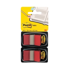 Postit Index Flag Dispenser Red Pk