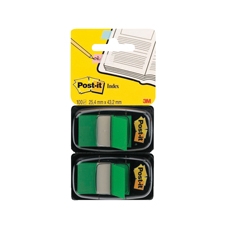 Postit Index Flag Dispenser Grn Pk2