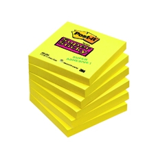 Post-it Super Sticky 76x76 Ylw Pk6