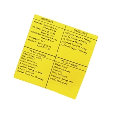 Post-It Ss Big Nts 279x279mm Yl Pk30